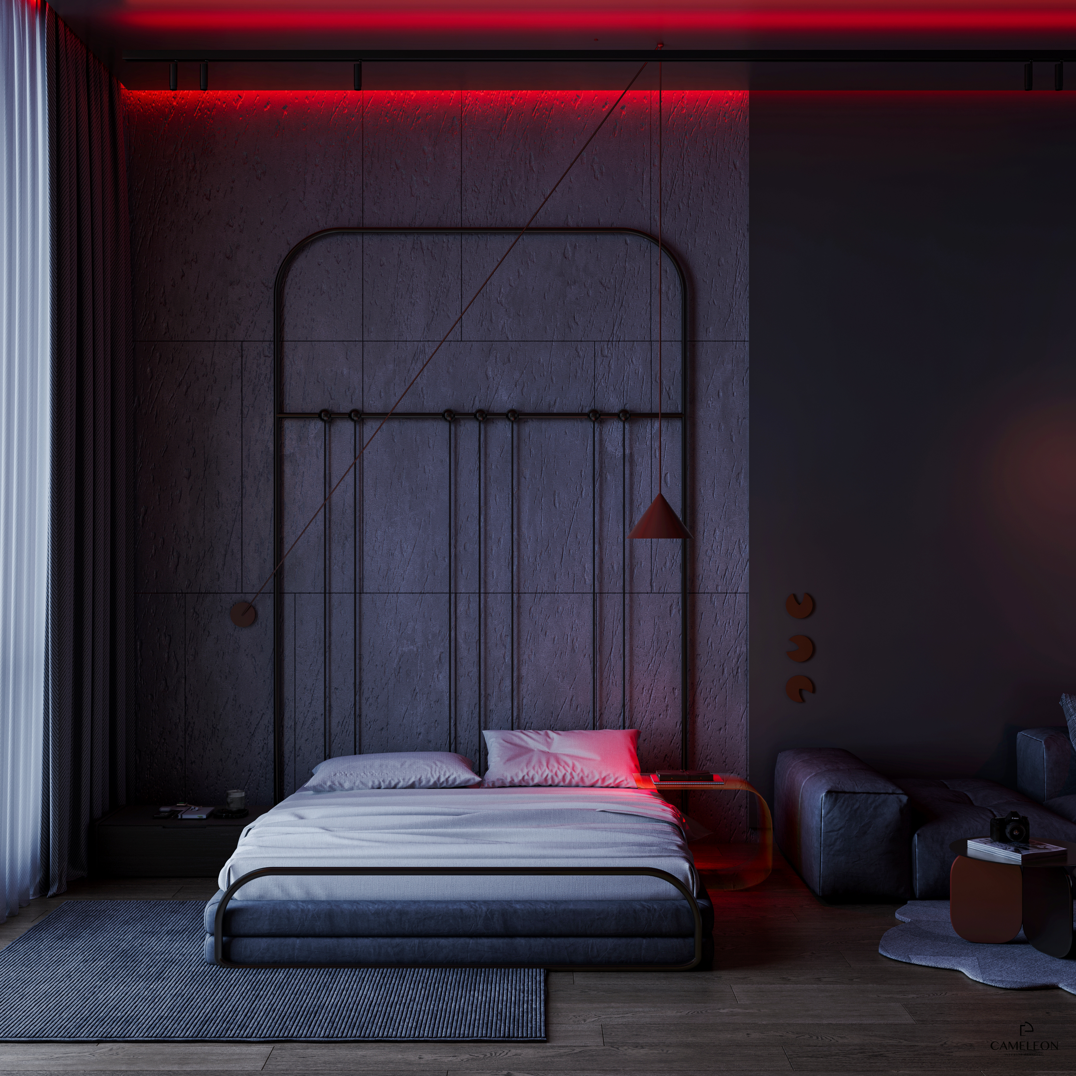 Boy bedroom 设计丨阿联酋丨Evento designs-20