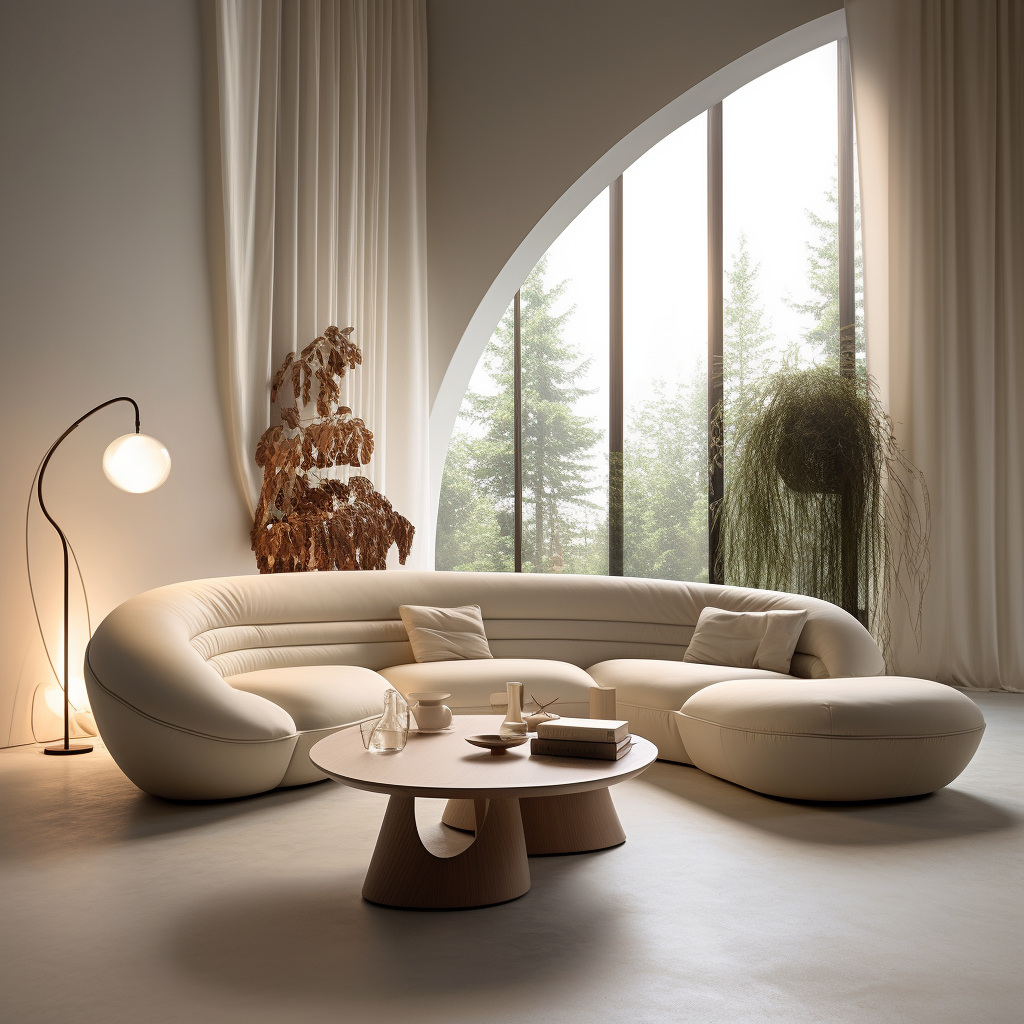 奶油风通透空间-12