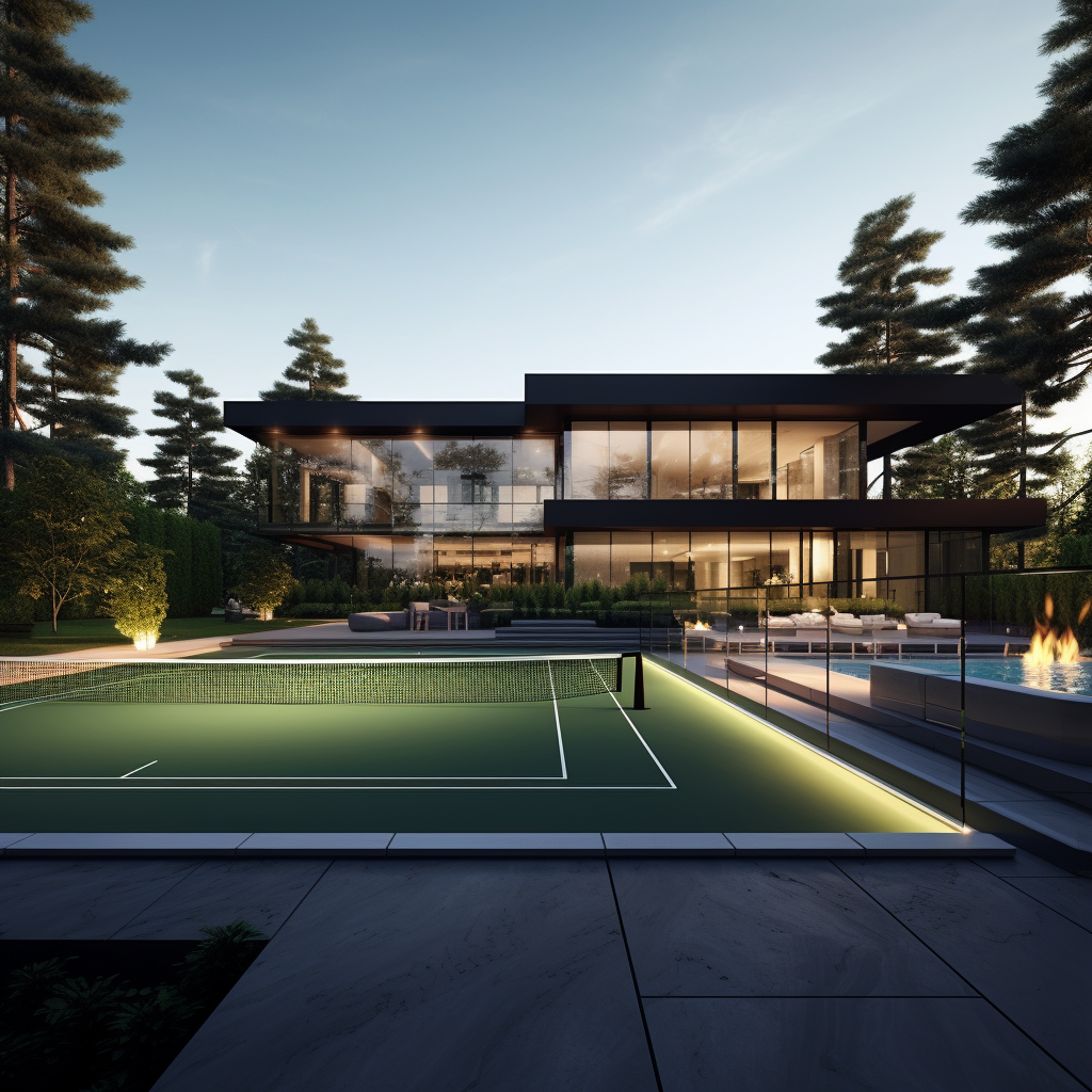 Tennis Court and Paddle Court Concept Renders-3