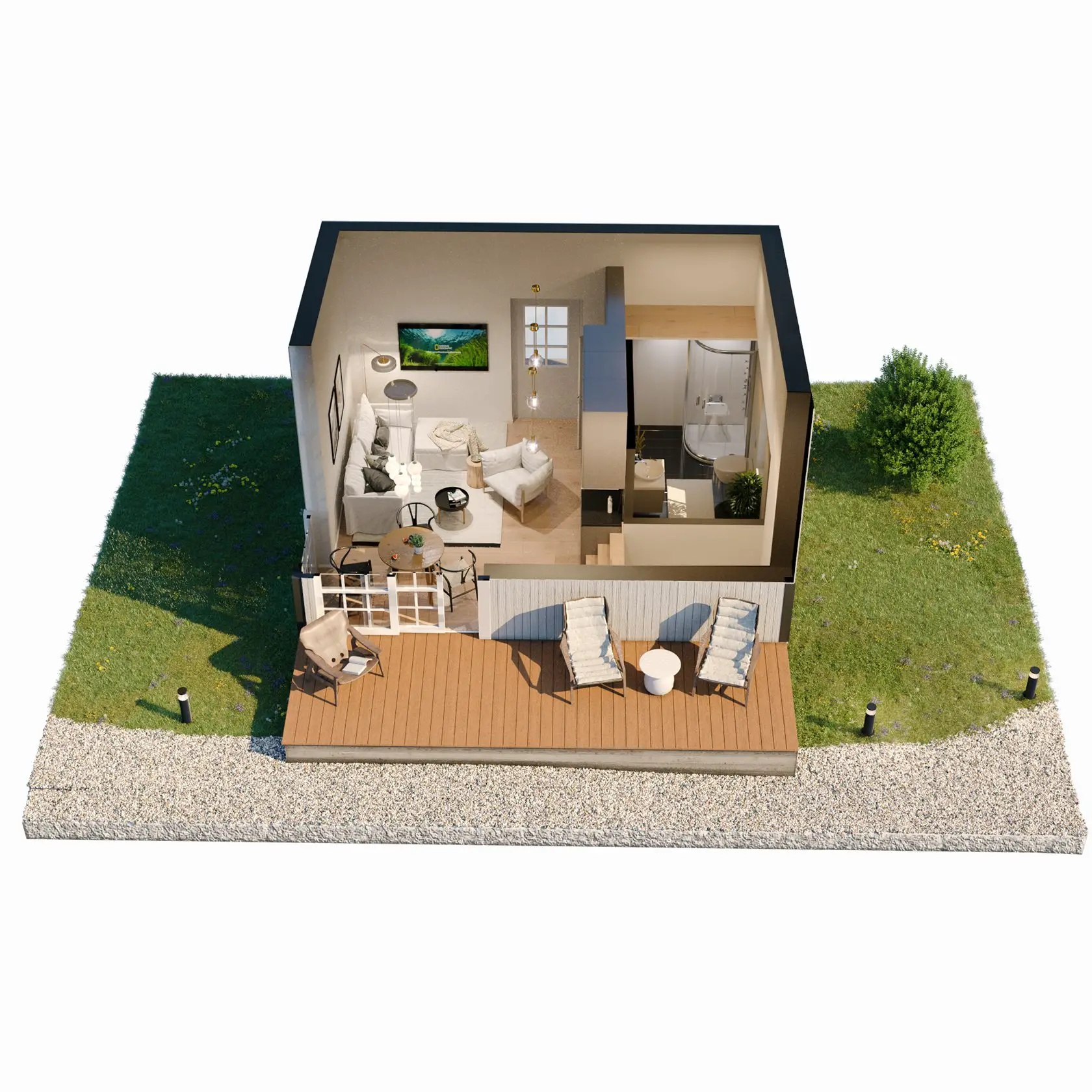 27m²瑞典迷你木屋 | 梦想家园的完美典范-10