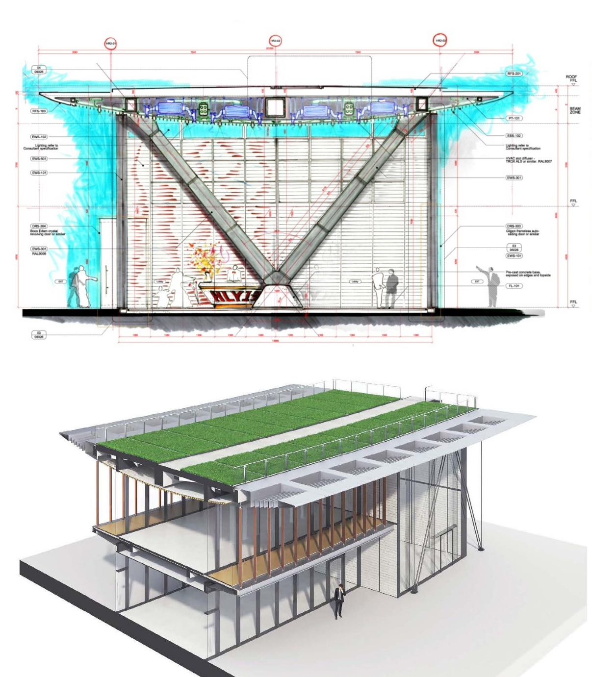 RSHP+中房建筑新作：上海中兴路一号，住宅中的高技派-32