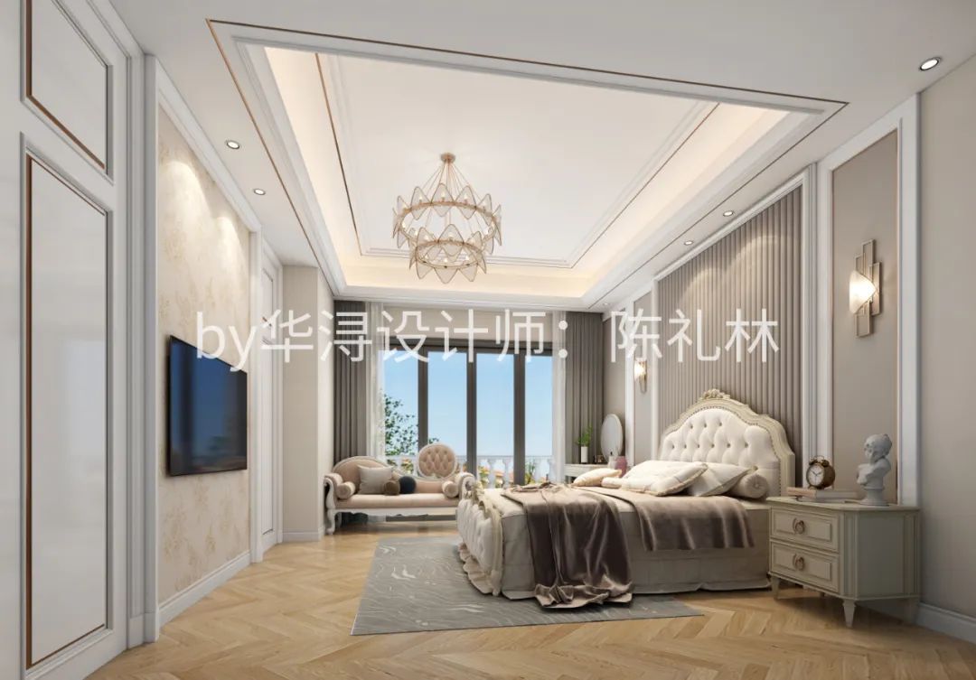 南沙天玺湾简欧轻奢风家居设计，精致生活典范-31