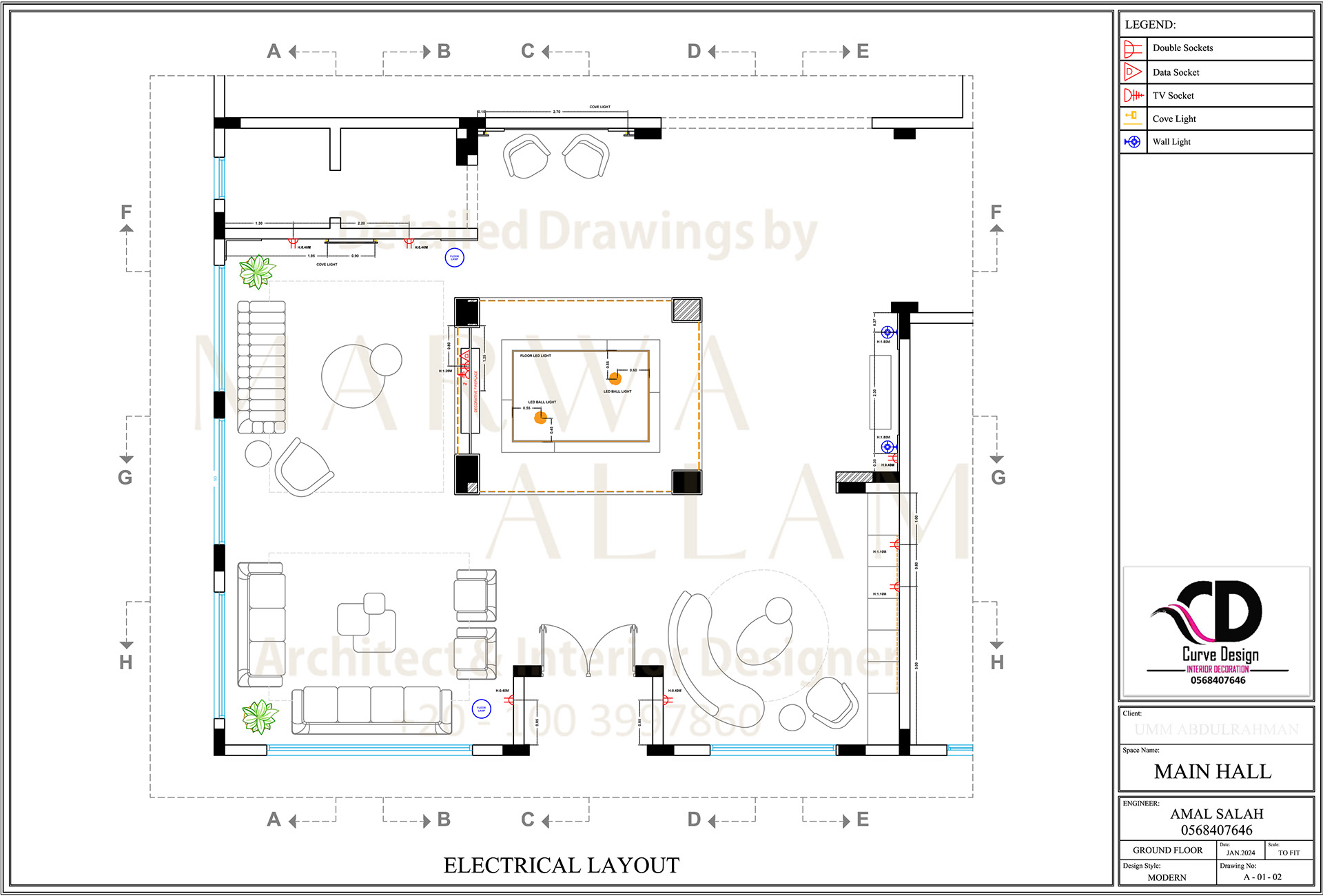 MAIN HALL 详细图纸-4