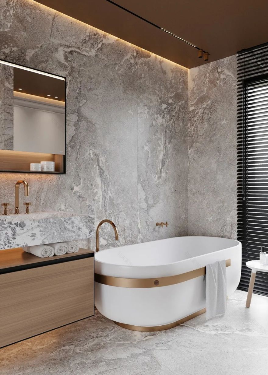 巴塞罗那现代轻法式住宅丨西班牙巴塞罗那丨Alex Tolkachev-35