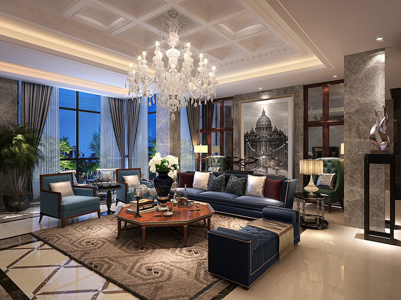 乐山 御墅家居装饰设计-3