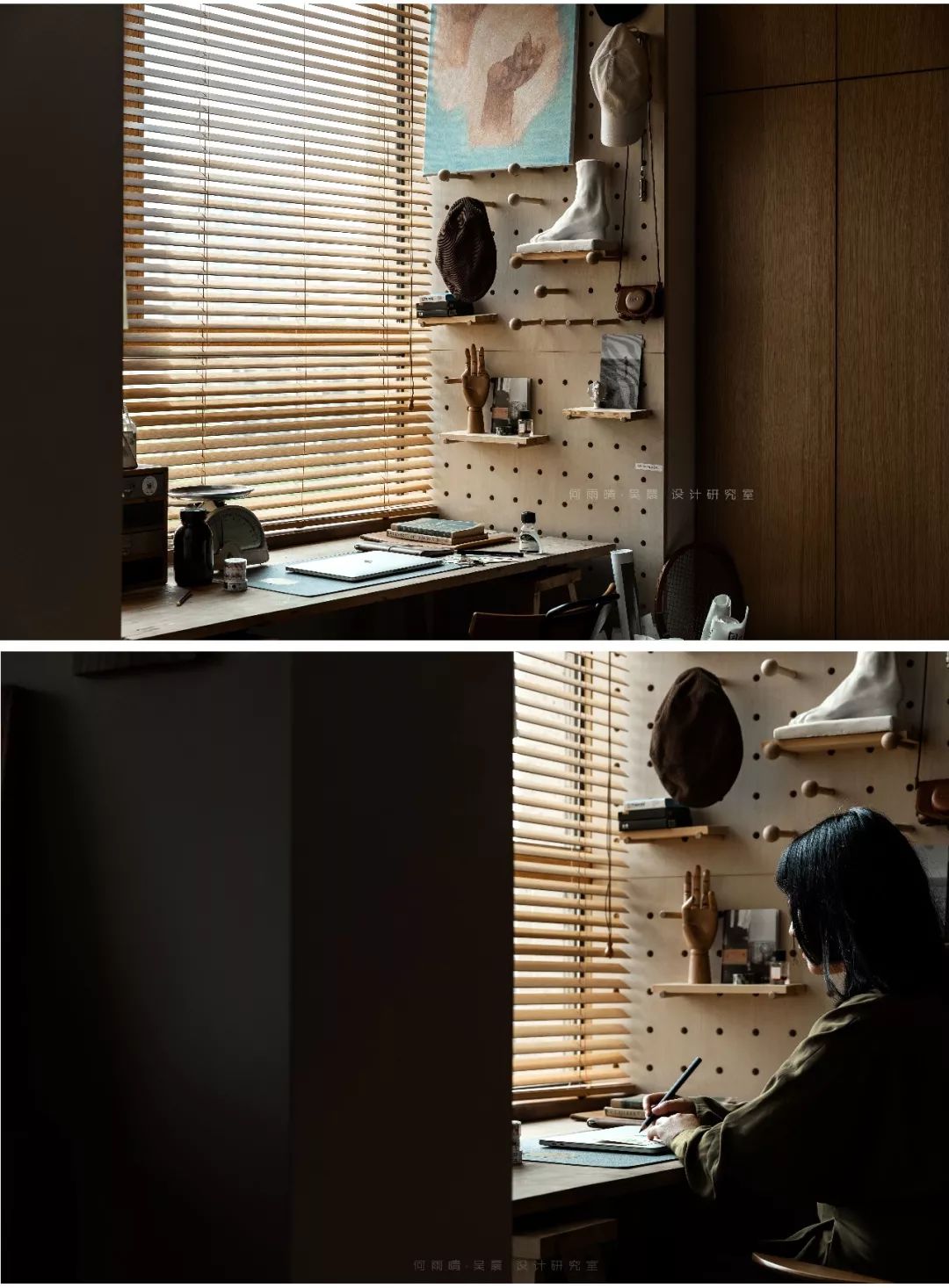 原木自然系家居,打造多才摄影师的温馨生活空间-31