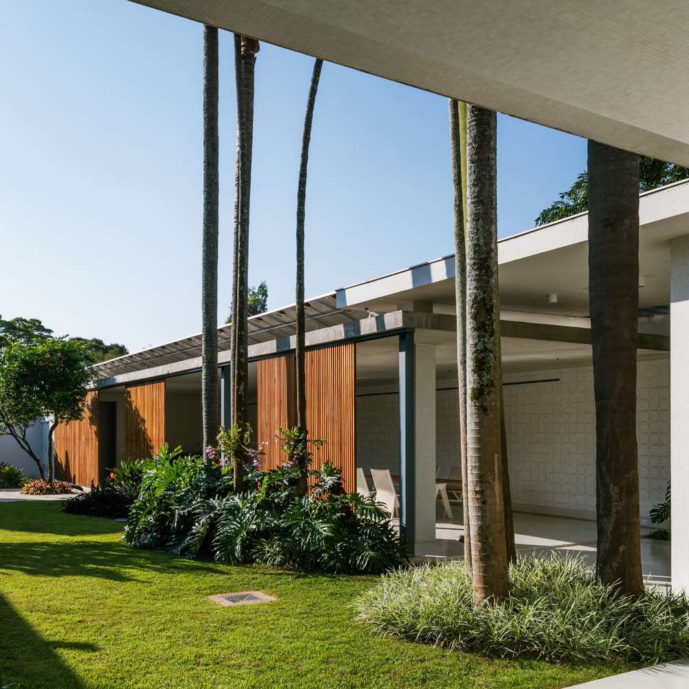 巴西 Campo Belo Residence 现代主义风格翻新-43