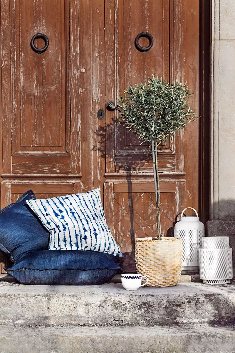 宜家 2019 春夏家居趋势 | 植物元素与白色蓝色饰品-12