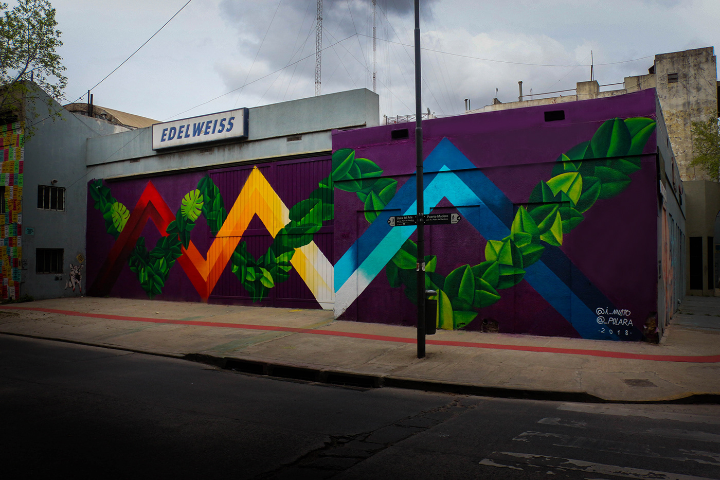 阿根廷新兴城市艺术节壁画设计-0