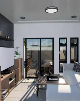 2 Bedroom Bungalow Design