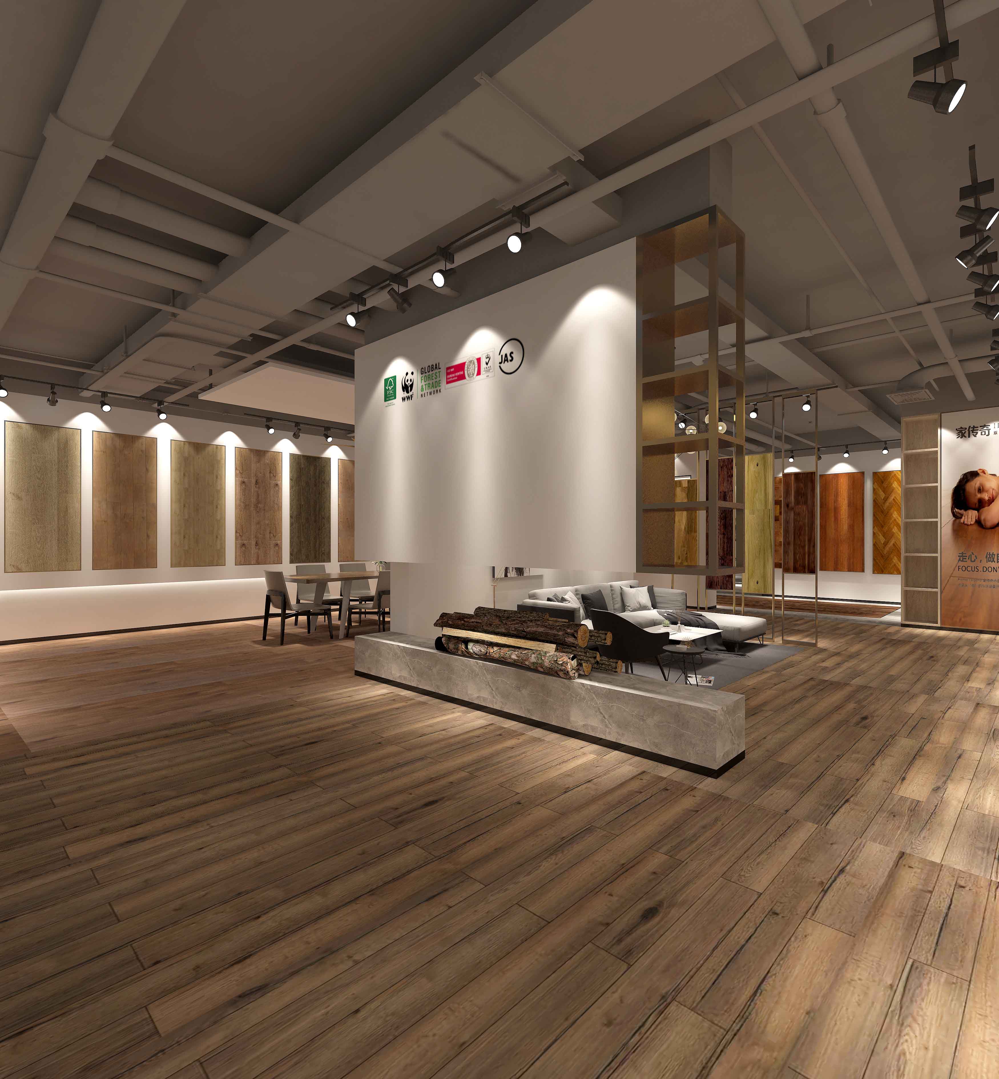 商业空间：简洁精致兼顾传统优雅的高品质设计                     -1