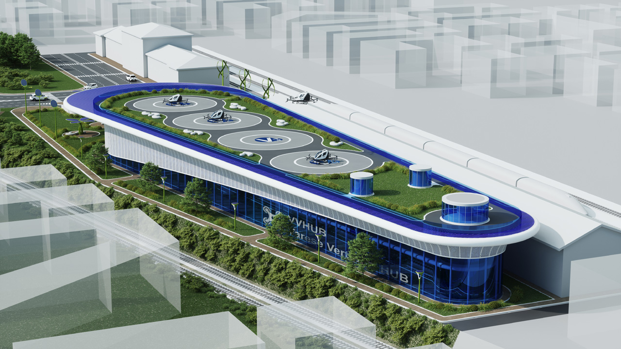 Varese Vertiport HUB | Giancarlo Zema Design Group-1