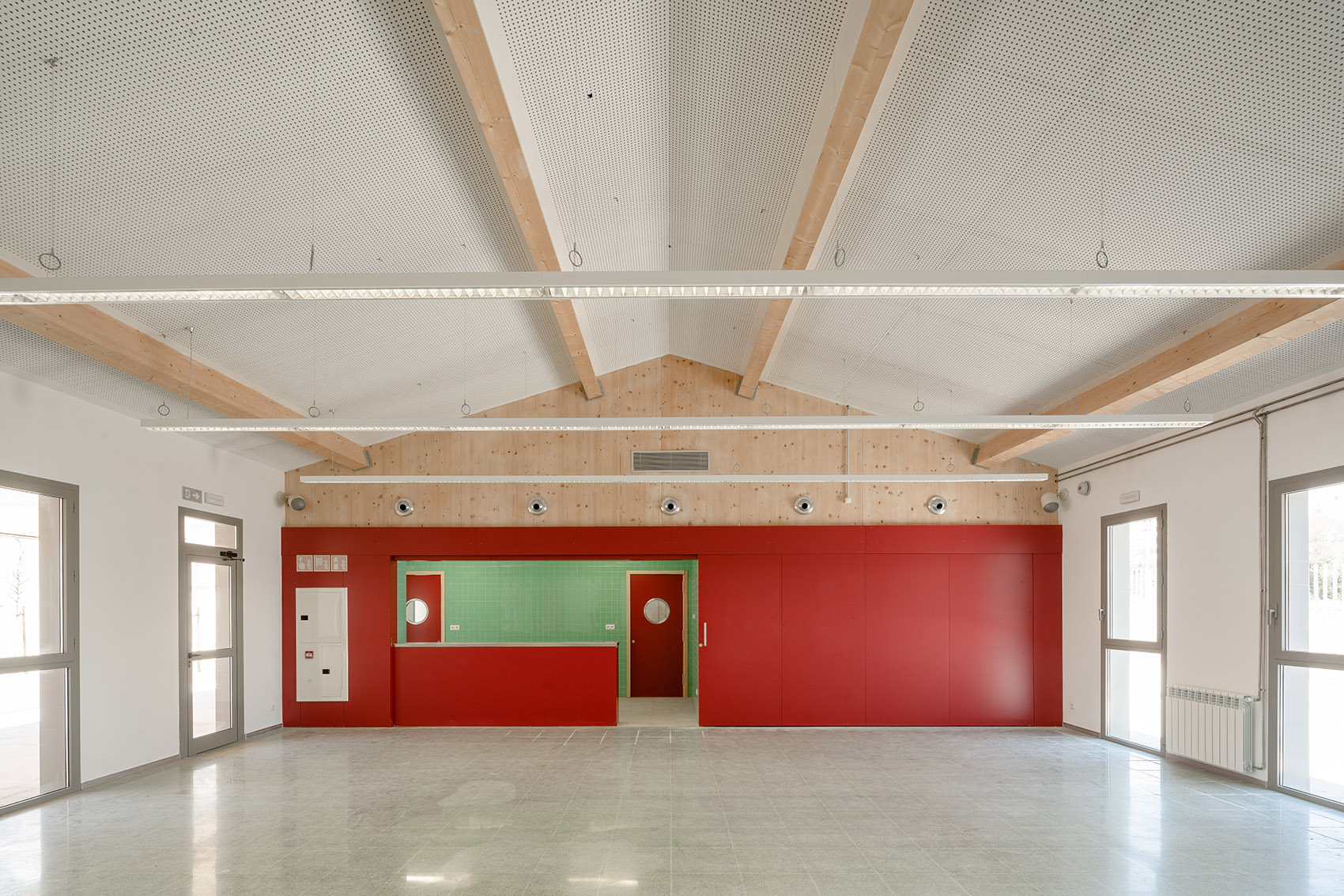 西班牙 Serra de Noet 中学丨西班牙巴塞罗那丨Fabregat & Fabregat arquitectes-19