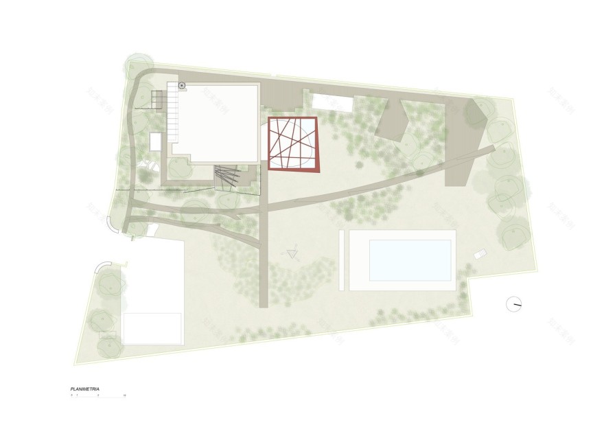 长泽英德装置艺术融入自然,打造水上花园住宅-24