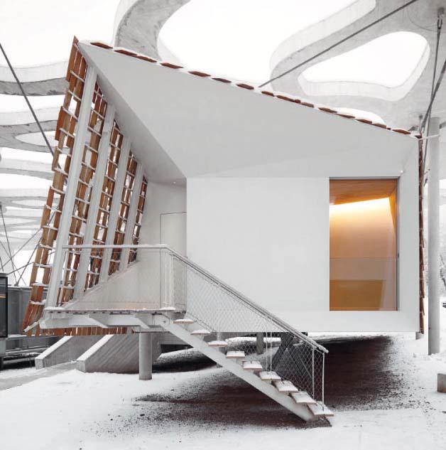 悬浮之屋 · 瑞士文学基金会 Montricher 教育文化中心-16