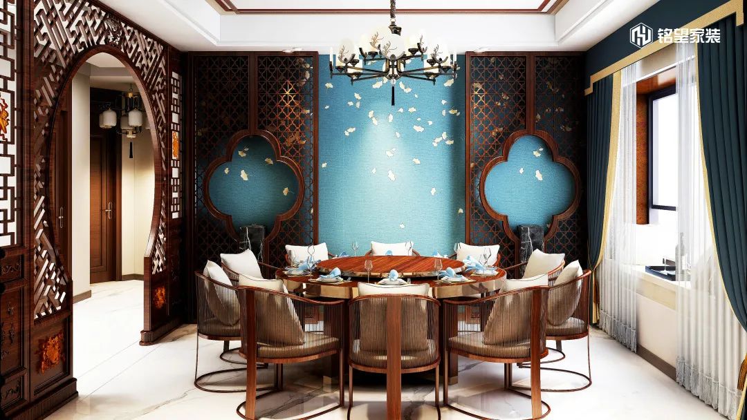 世茂滨江新城新中式养老房丨铭望装饰-27