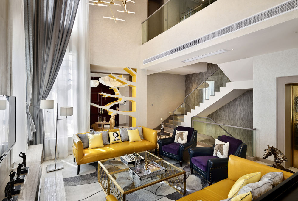 尤羲设计机构——福清石竹山御园别墅样板间实景图-6