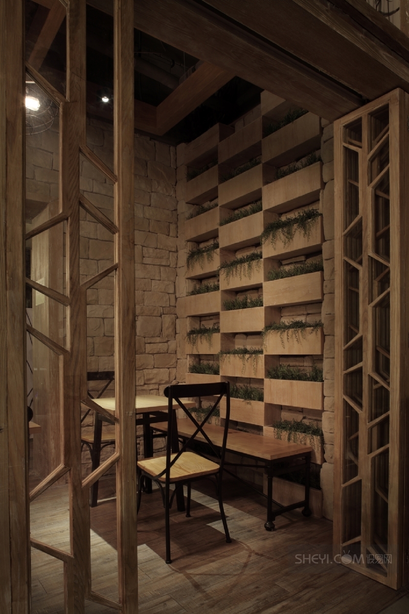 丰盛町树有岚，简约工业风咖啡馆-6