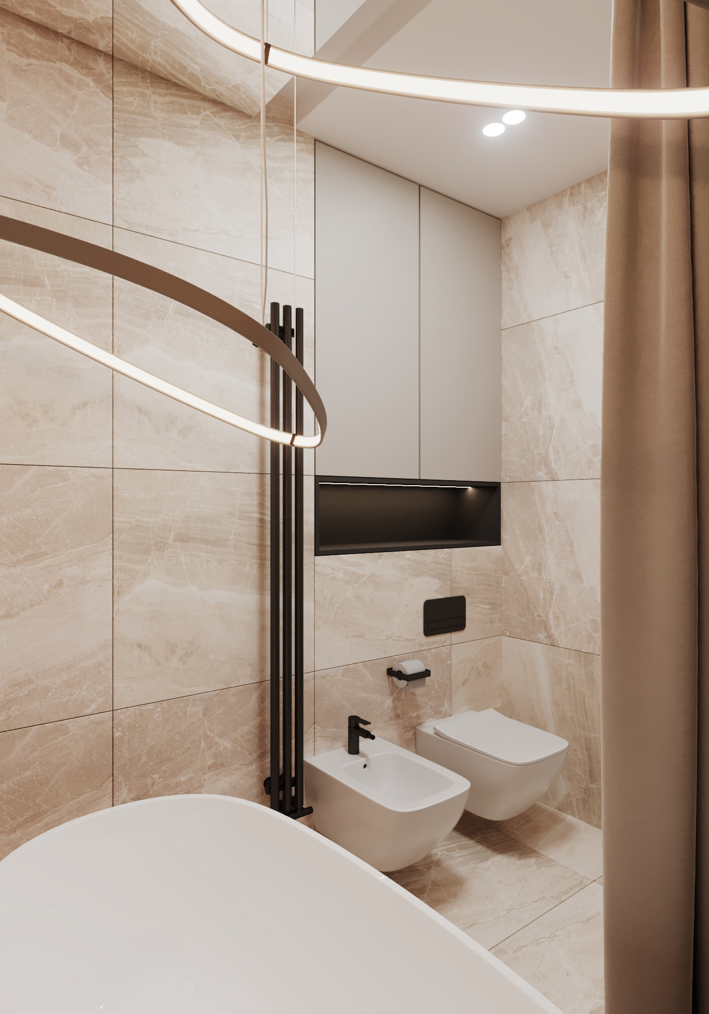 简约风公寓设计 精致时尚，舒适自然-21