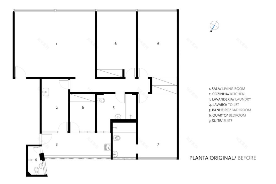 巴西现代主义公寓的翻新与传承丨CoDA arquitetos-58