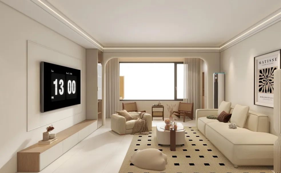 横厅与竖厅客厅布局设计案例分享-56