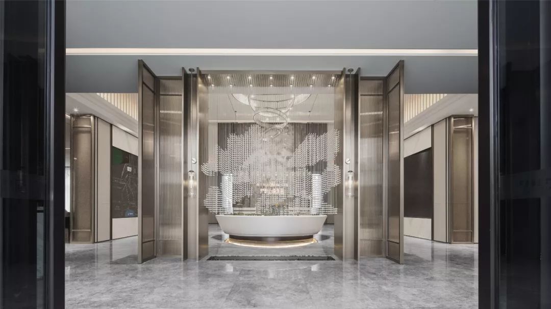 阳光城·上塘九里售楼处 | 温润如玉的现代空间-18