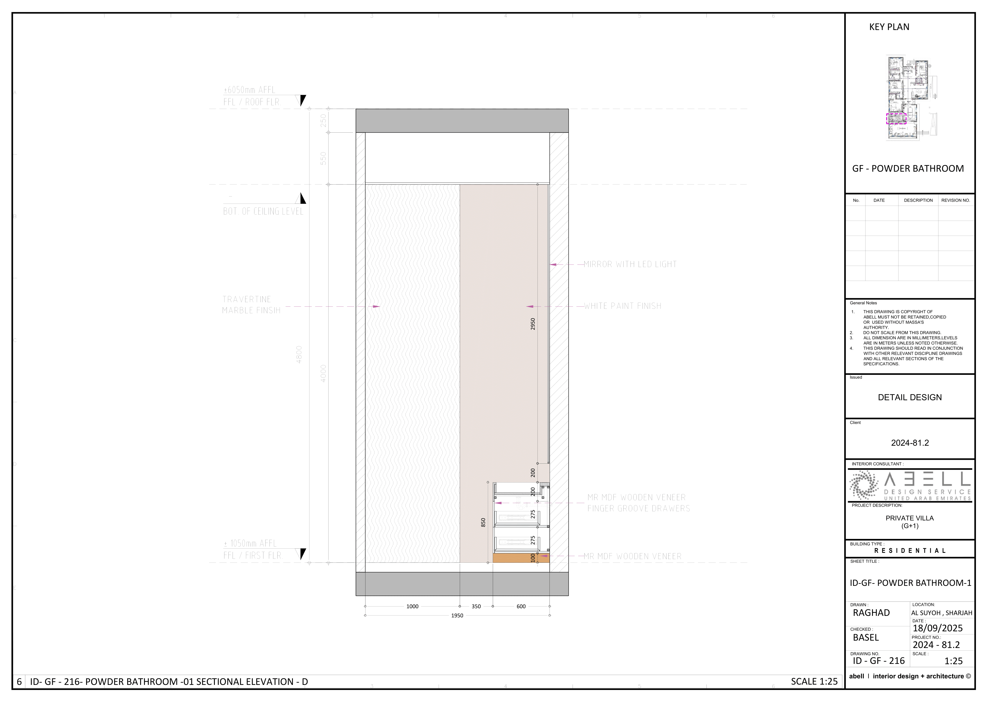 Residential Villa - Interior Design Work Drawings-5