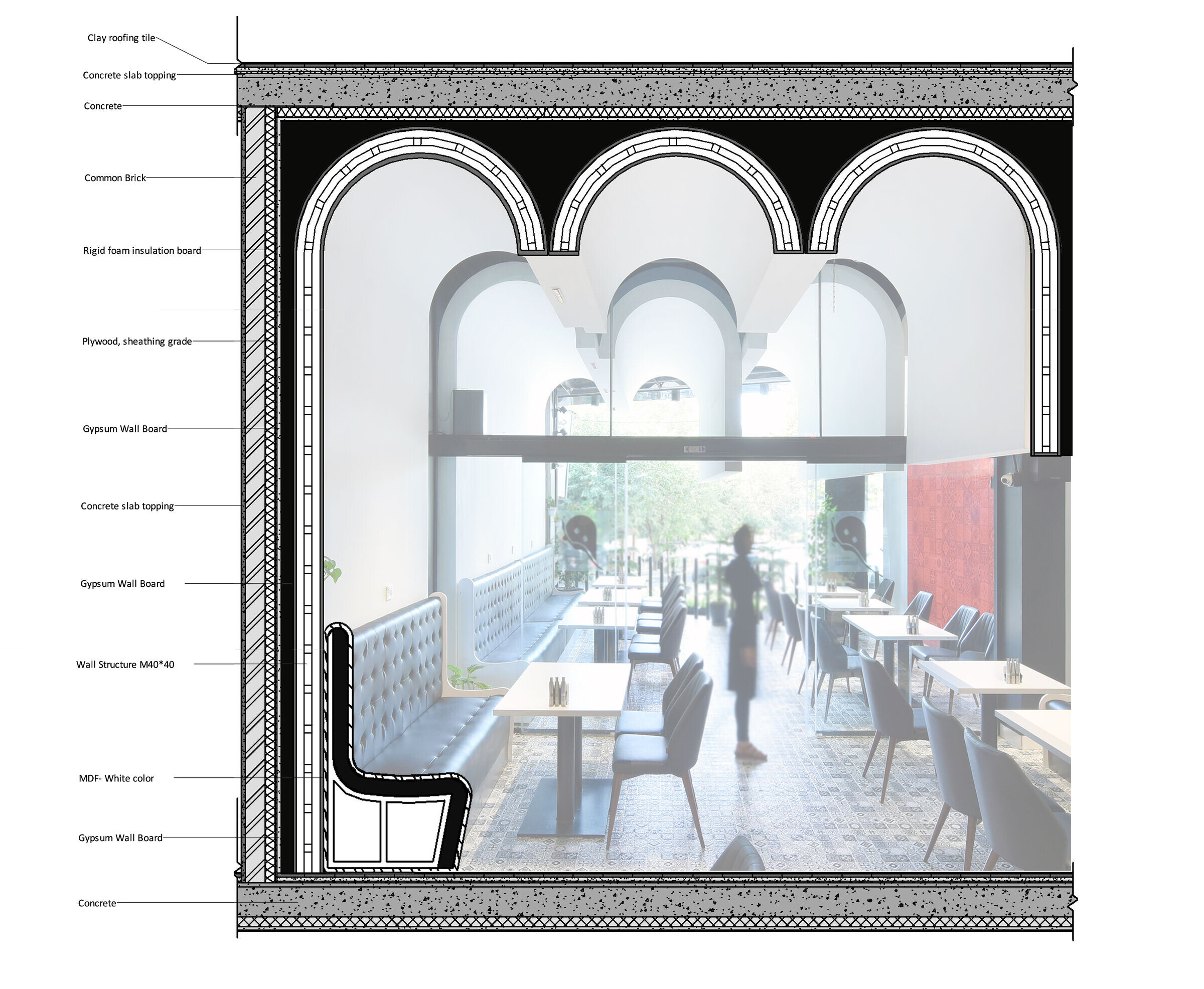 穿越时空的伊朗传统餐厅设计-35