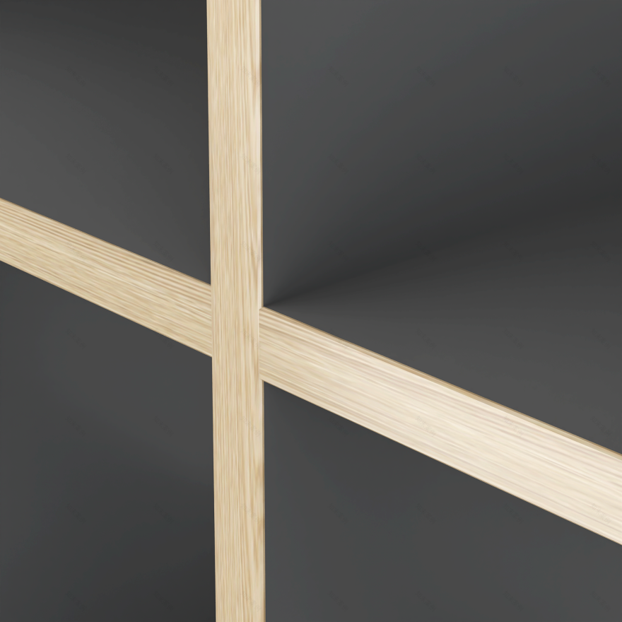 IKEA KALLAX 3D 模型-9