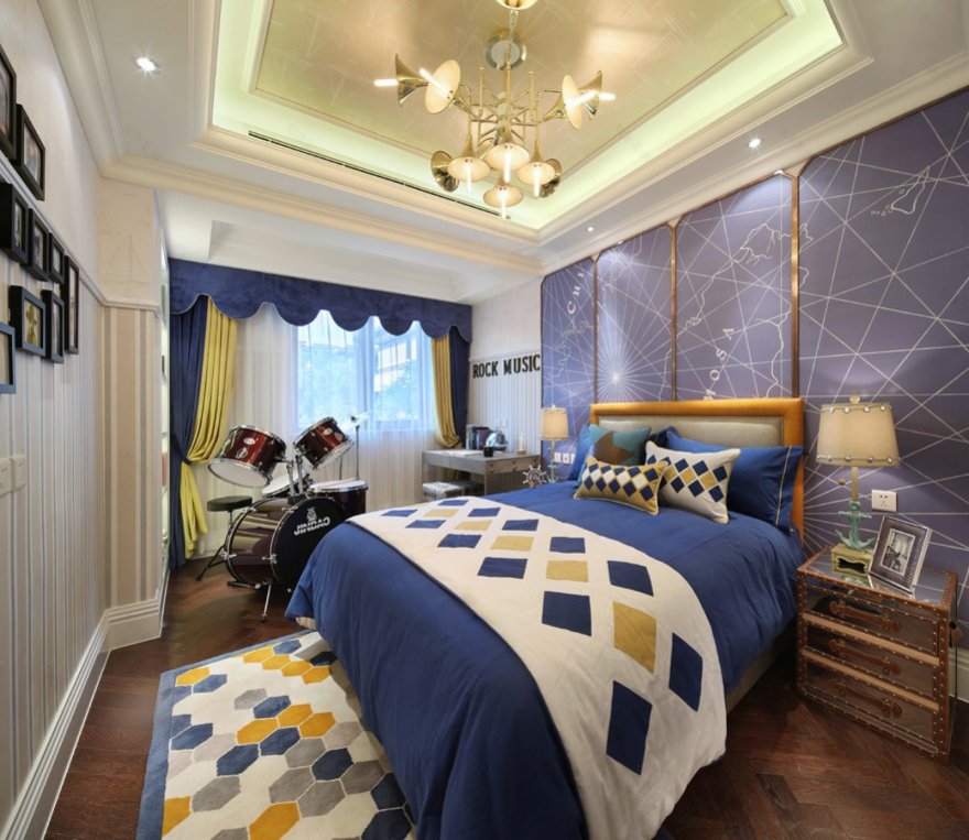 女性主题别墅样板间-23