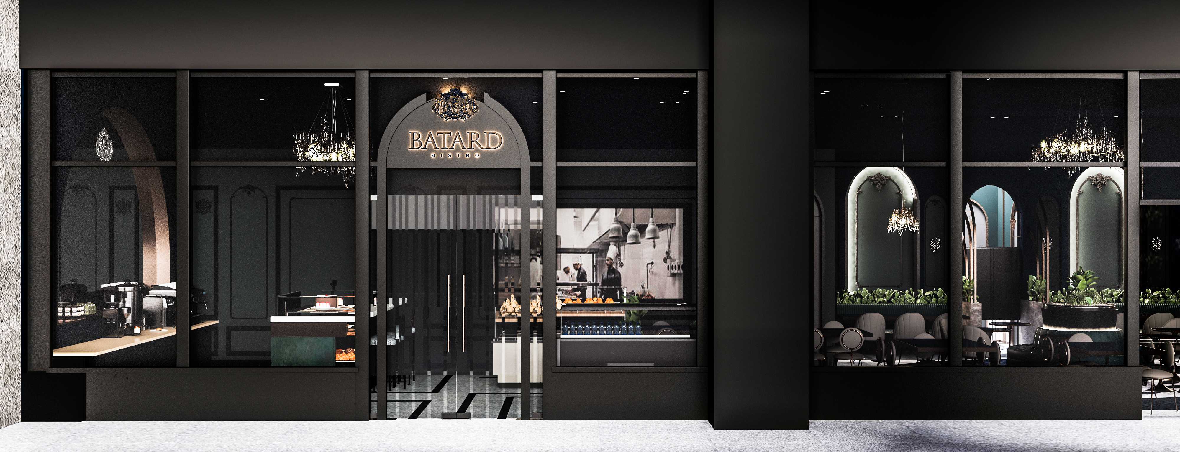 BATARD RESTAURANT 室内外设计丨沙特阿拉伯利雅得-23