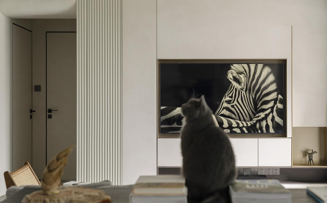 111㎡四口之家,低奢自然简约空间改造记-23