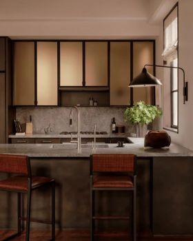 宁静美学·光影雕刻的家(纽约西村阁楼住宅改造)丨美国纽约