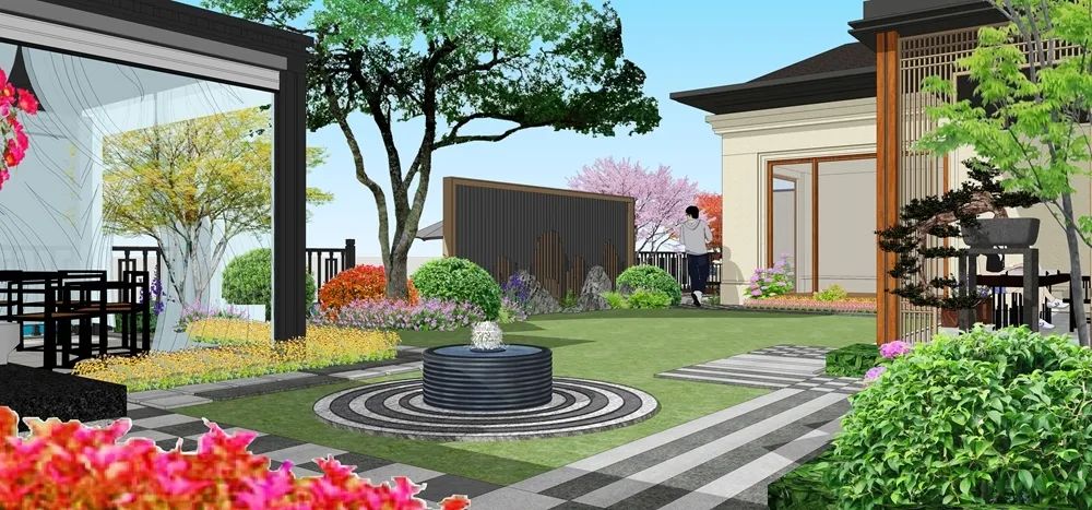 草月流打造禅意庭院，呈现现代生活雅致空间-23