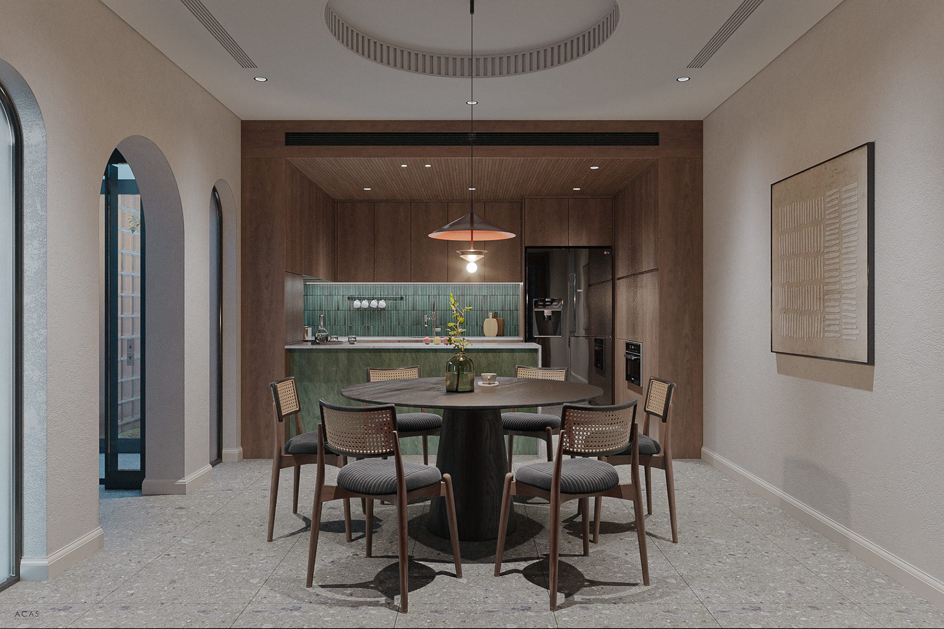 别墅空间设计丨中国合肥丨鹏大空间设计表现-8