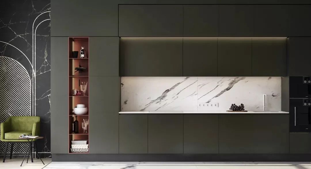 厨房颜值翻倍！橱柜颜色选择攻略-97