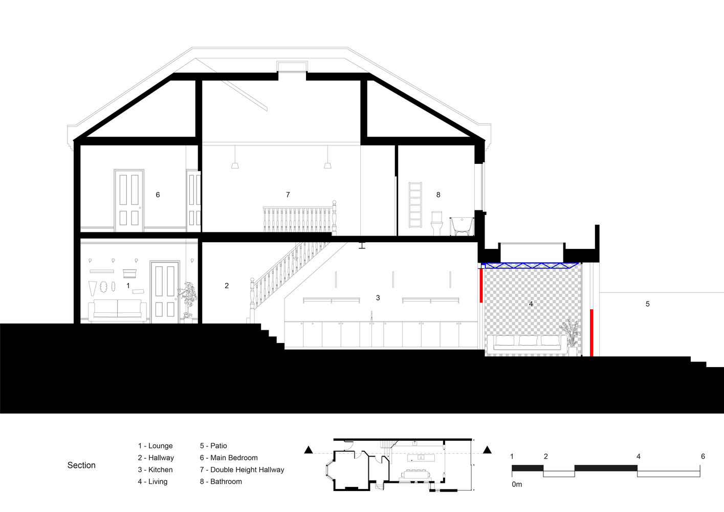 色彩斑斓的“山景房” · 英国伦敦的现代家庭住宅设计丨CAN-53