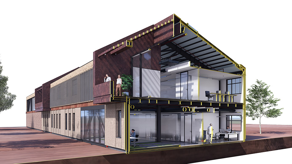 土耳其国家铁路局临时办公室及画廊丨土耳其伊斯坦布尔-72