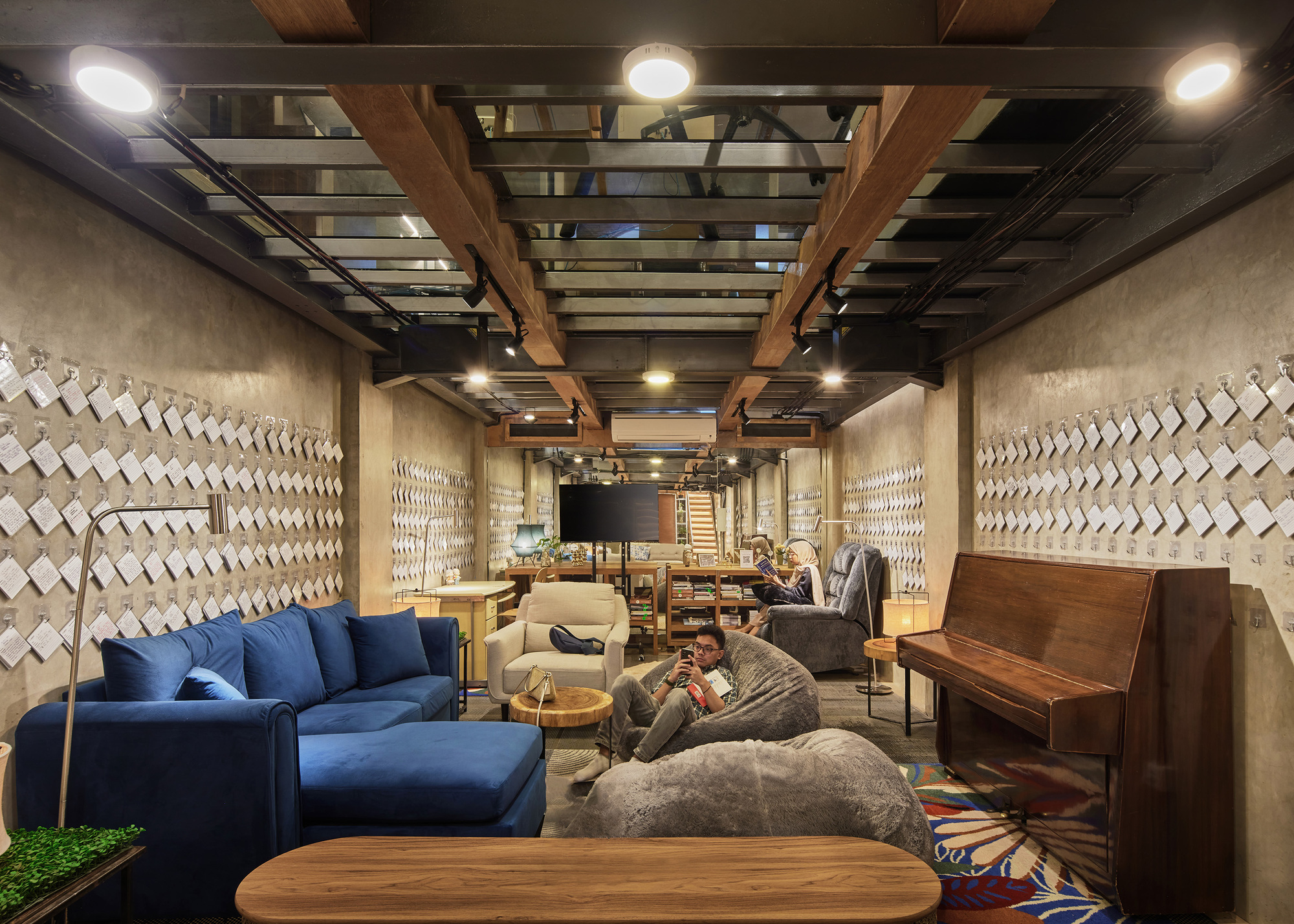 绿意盎然的别墅住宅兼工作室丨印度丨Realrich Architecture Workshop-54