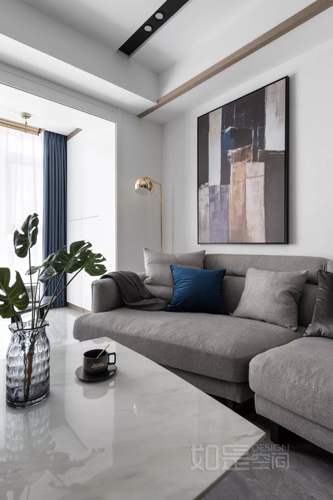 80 平现代简约小户型,定制设计实现空间最大化-18