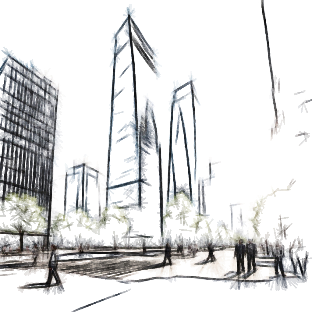 建筑草图丨Bozelos Panagiotis-1