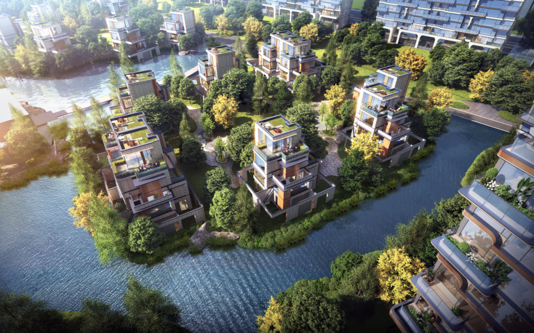 重构城市芯脉的自然乌托邦：商丘金沙缦岛-59