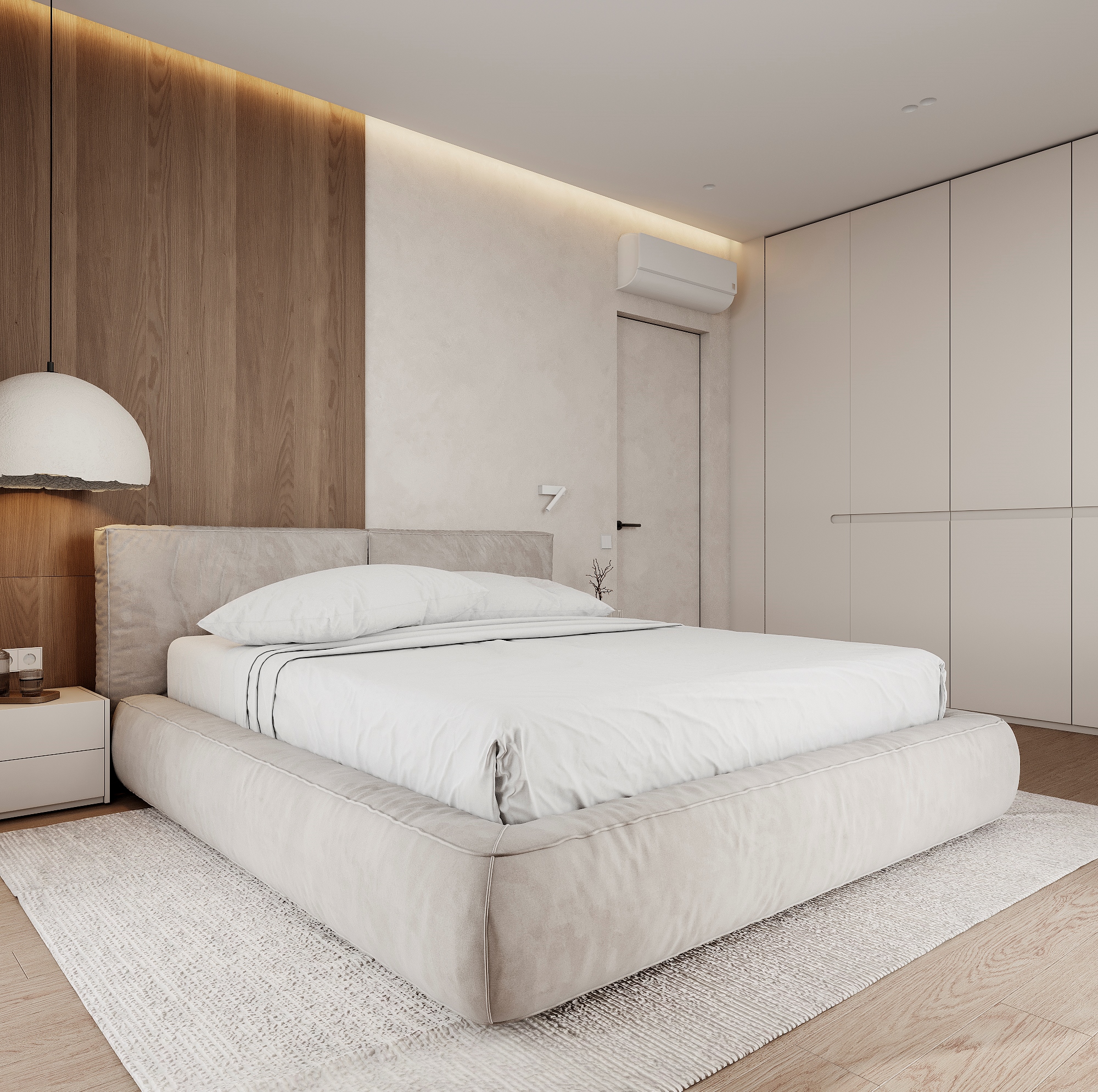 平静色彩的家庭公寓丨乌克兰丨Bodes studio-32