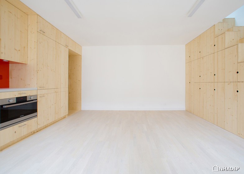 巴黎小户型公寓空间节约设计丨法国巴黎丨Schemaa-14