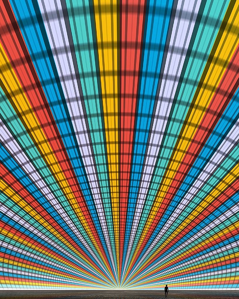 倫敦藝術家玩轉手機P圖軟體，將建築鏡頭轉化為抽象圖像！ - WEHOUSE-1