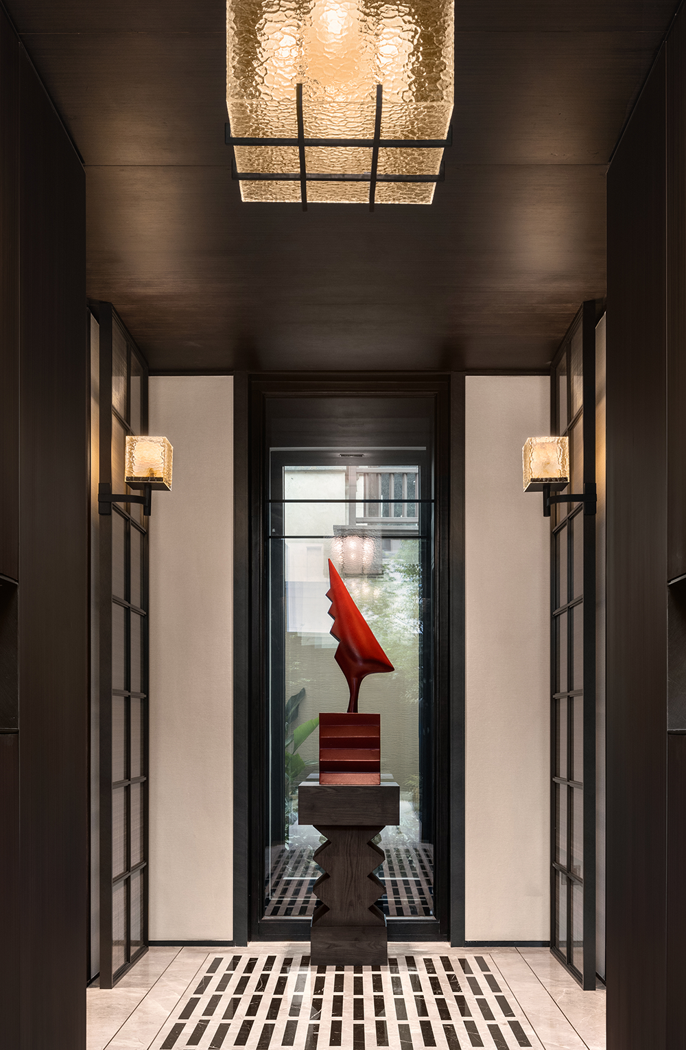 杭州万科公望别墅样板间丨中国杭州丨李益中空间设计-15