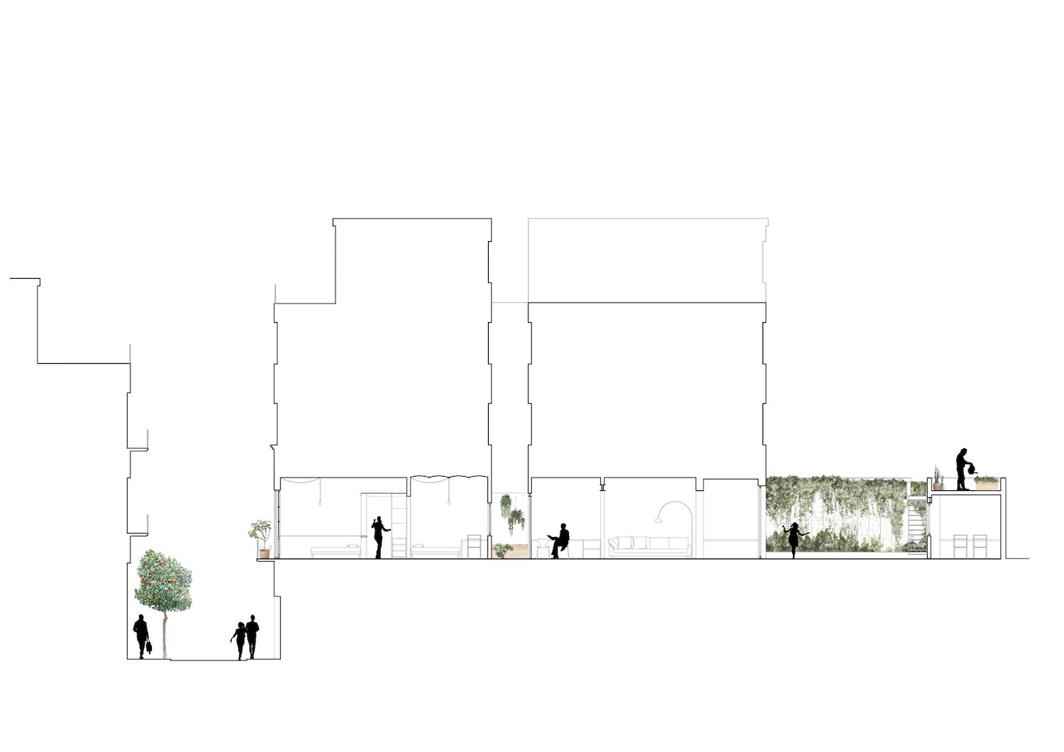 The reformulation of a dwellings condition adapted to Mediterranean climate, in the urban density of Gracia’s district   Page 3 of 3   CAANdesign  Architecture and home design blog-1