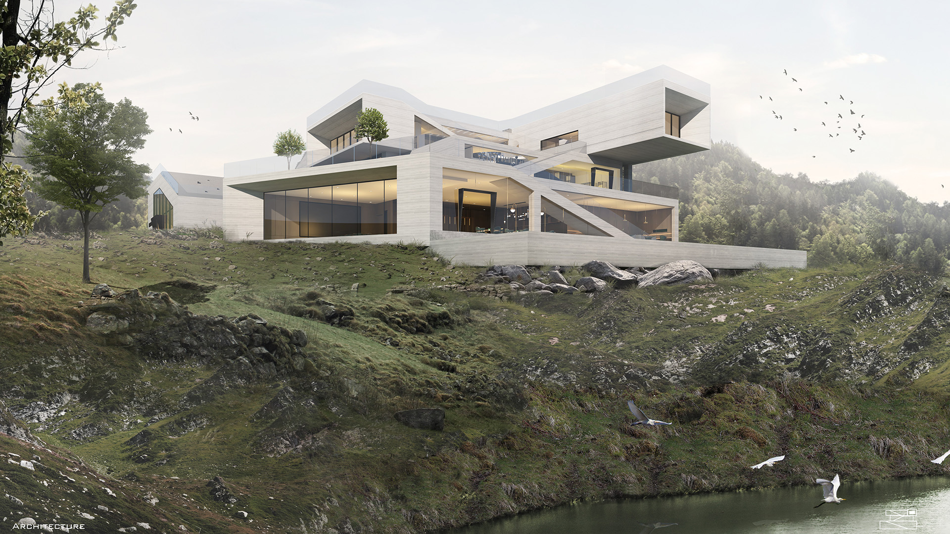 上清湾村社区文化中心概念设计丨卓美设计-13