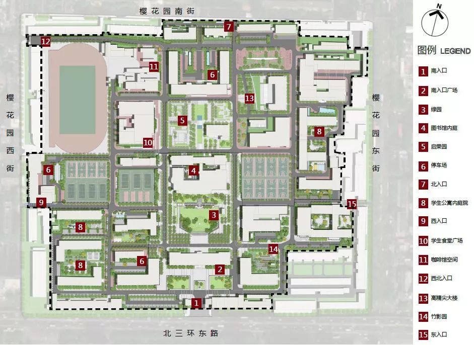 北京化工大学景观提升改造-9