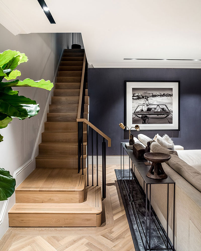 伦敦诺丁山英式豪华联排别墅设计-33